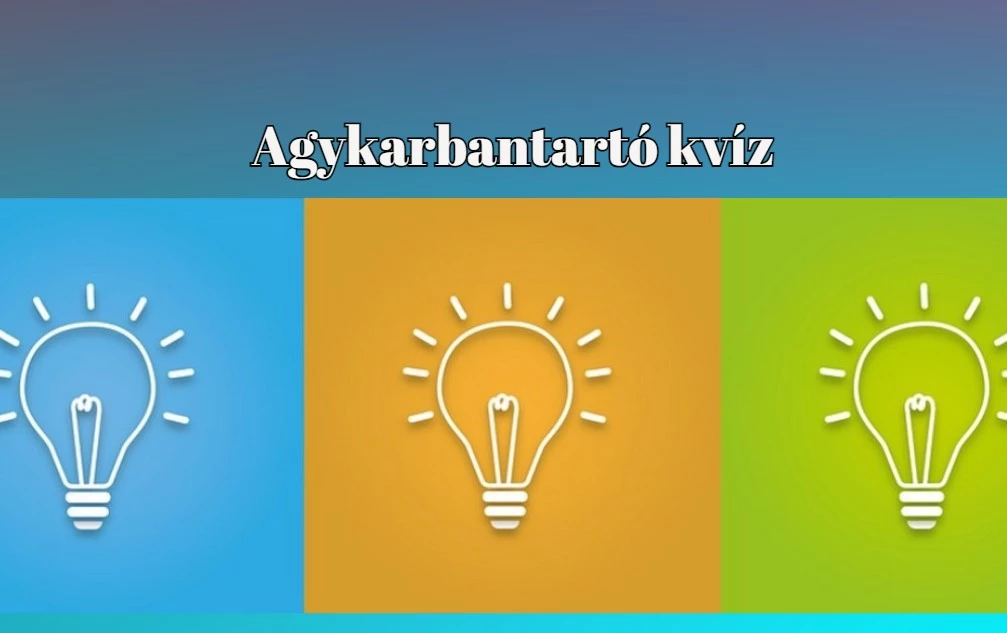 Érj el szép eredményt ebben a mai napi kvízben is