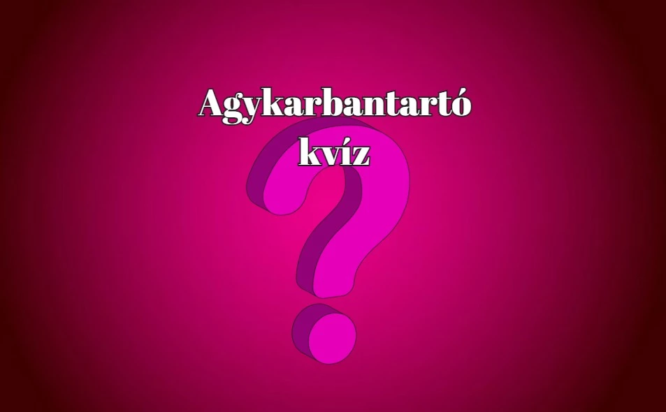 Ez a napi agykarbantartó kvíz 55%-kal javítja agyad vérkeringését