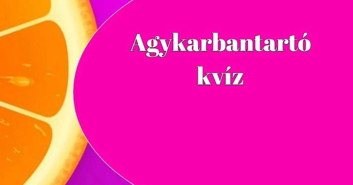 Ugye, nincs most éppen egyéb dolgod? - Lenne itt egy napi kvíz