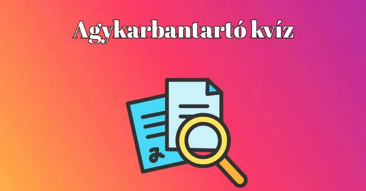 Csak egy kattintás és már játszhatod is ezt a nagyszerű napi kvízt