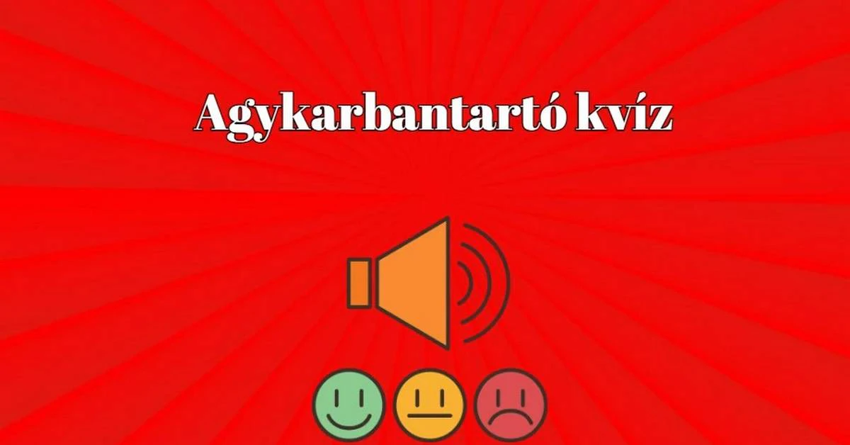 Könnyen lehet, hogy ezt a napi kvízt hibátlanul töltöd majd ki