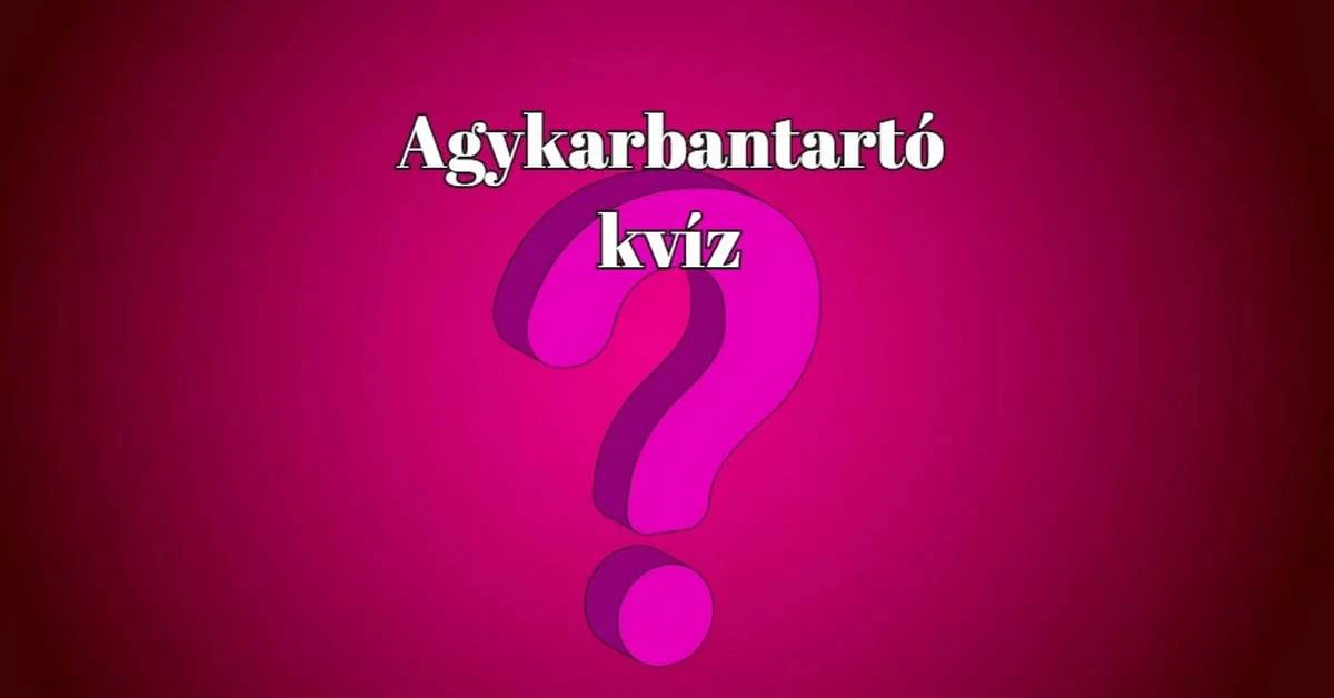 Szerezz meg hat pontot ebben a napi kvízben, és átlag feletti lesz a teljesítményed