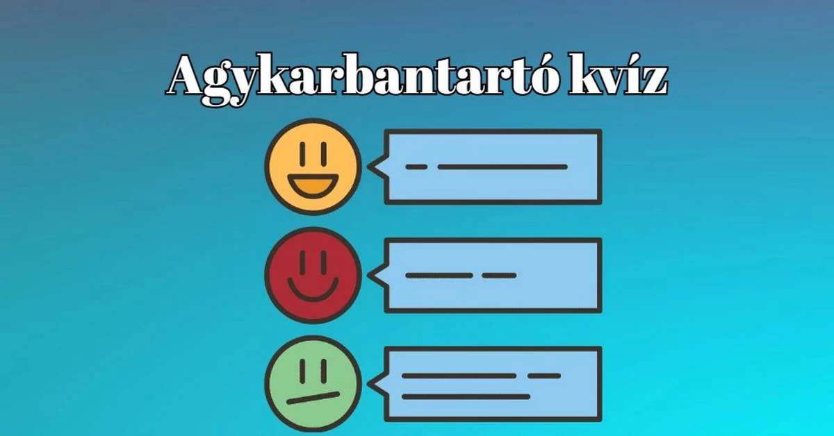 Friss napi kvíz - Ha a kérdések több, mint felére helyesen válaszolsz, akkor már vered az átlagot