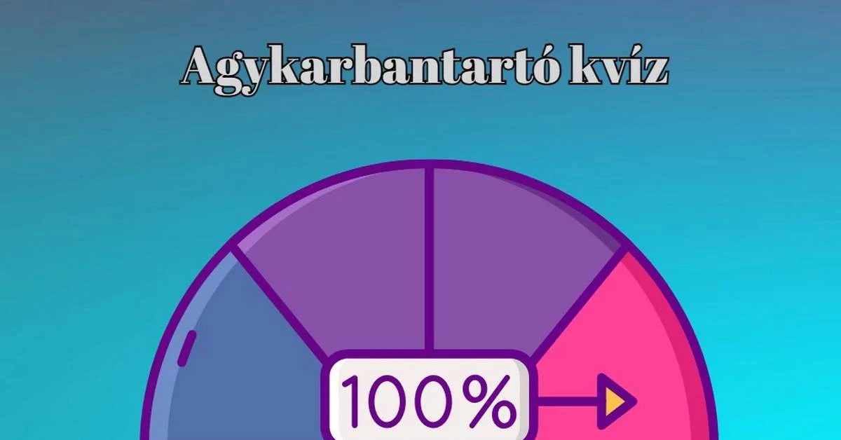 Ha esetleg valaki itt unatkozna, itt egy remekbe szabott agykarbantartó kvíz. Tetszeni fog ez is!