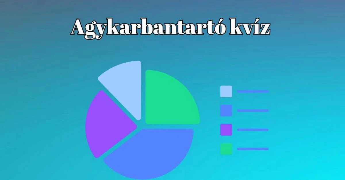 Napi kvíz - Szereted a gyors fejtörőket? Akkor ezt a kvízkérdéssort ne hagy hát ki