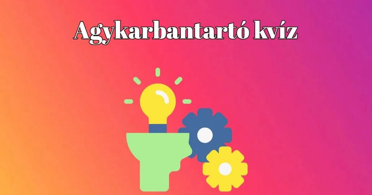 Gyors tudáspróba napi kvíz, mely örömtelivé teszi a napod