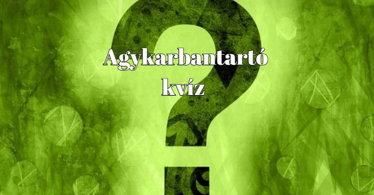 Vered az átlagot ebben a napi kvízben? Ha a kérdések felét jól megoldod biztosan