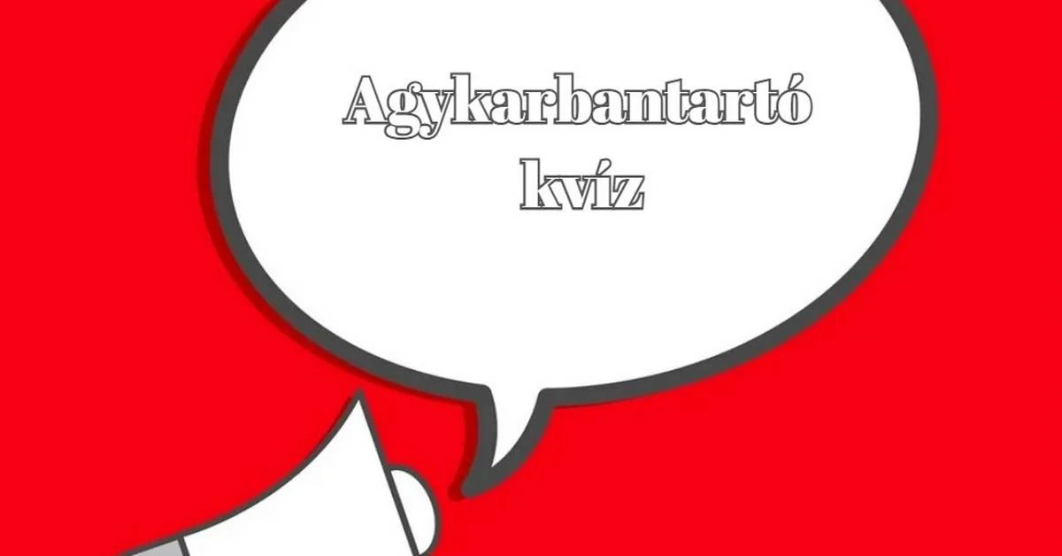 Rossz kedv ellen minimum egy ilyen vegyes kvíz javallott