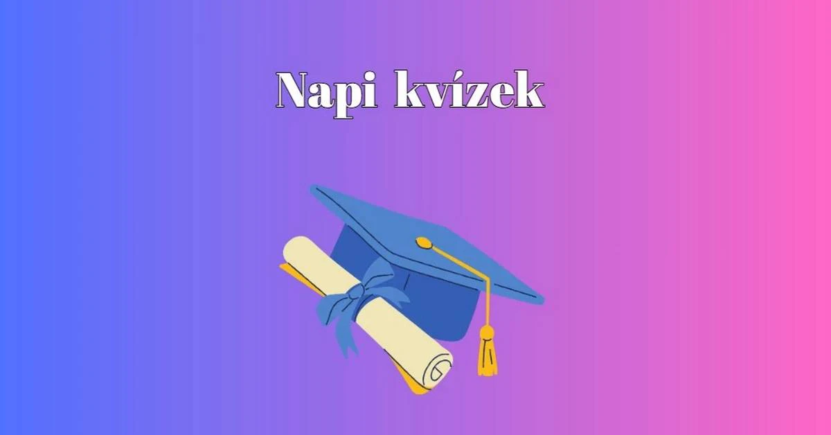 Száz emberből csak a fele tud 7 pontot elérni ezzel remek napi kvízzel