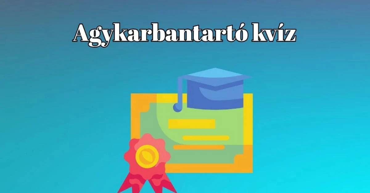 Agykarbantartó kvíz: Száz emberből csak ötven tud legalább 70 pontot elérni ebben