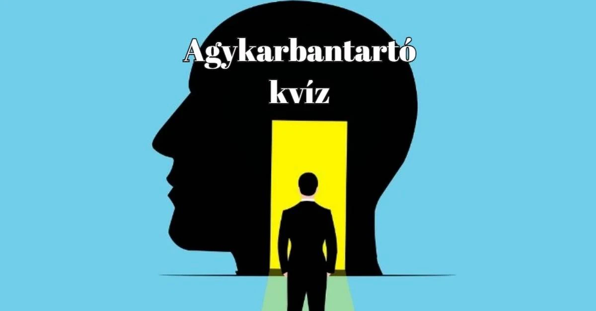 Agykarbantartó napi kvíz - Csak jól járhatsz vele