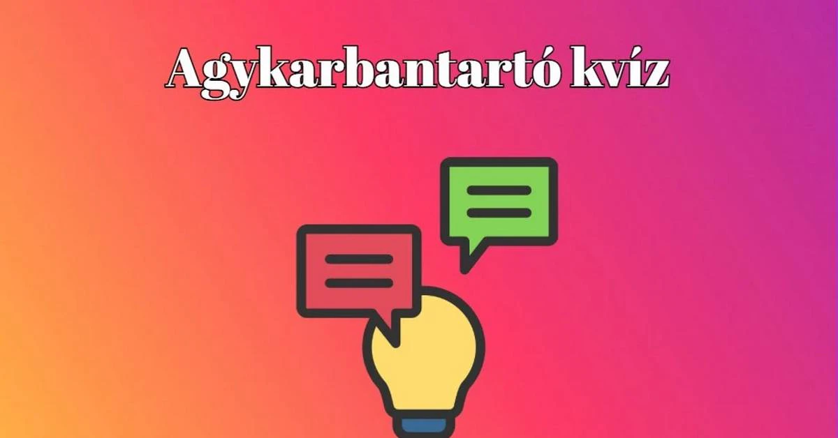Nincs rizikó, sem mellékhatás csupán egy kis szórakozás - Itt egy napi kvíz-mix